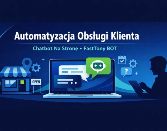 Grafika okładkowa: Automatyzacja Obsługi Klienta – Chatbot Na Stronę (FastTony BOT)